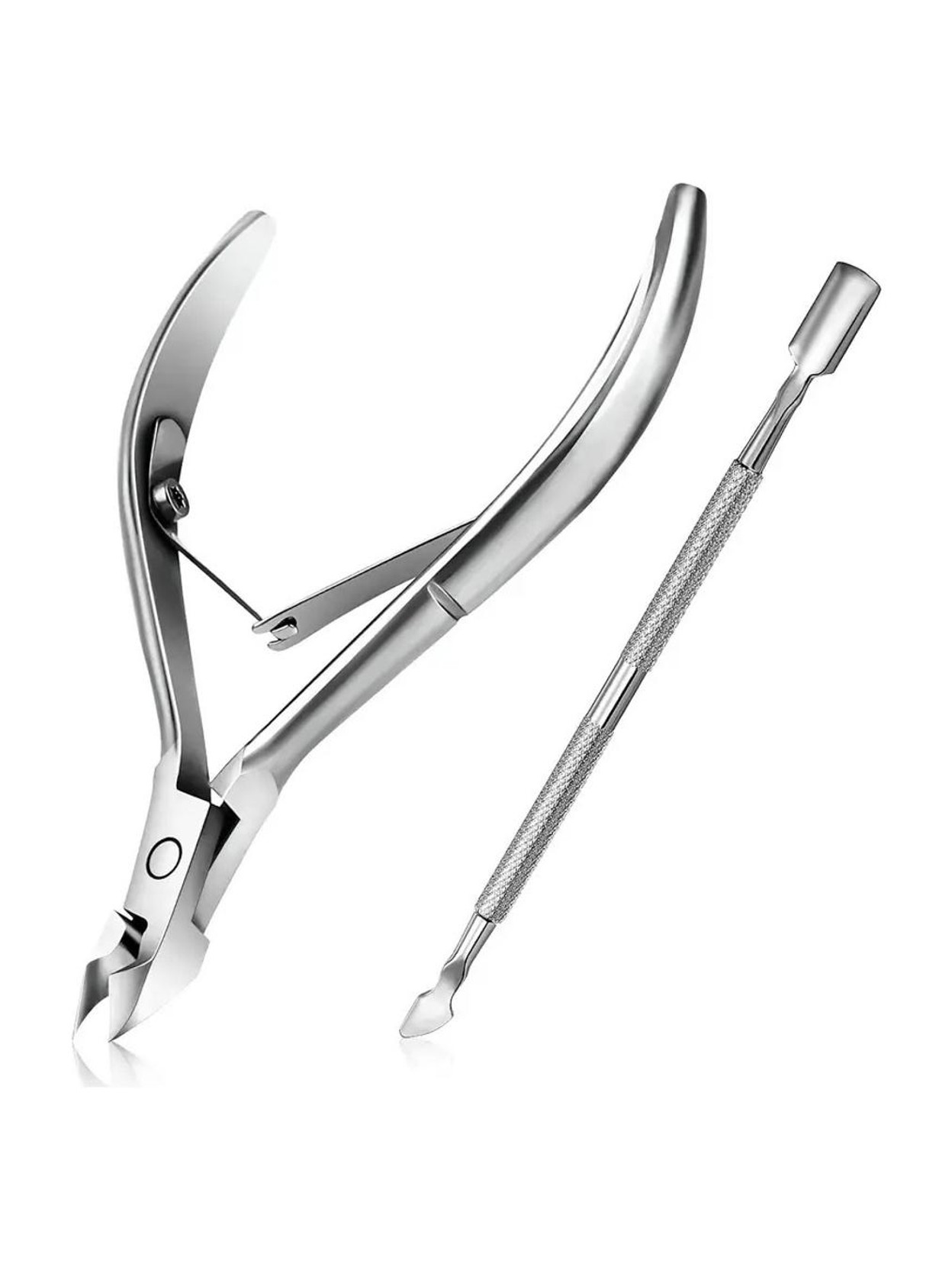 YINYIN Professional Cuticle Trimmer with Pusher and Cutter,Pink