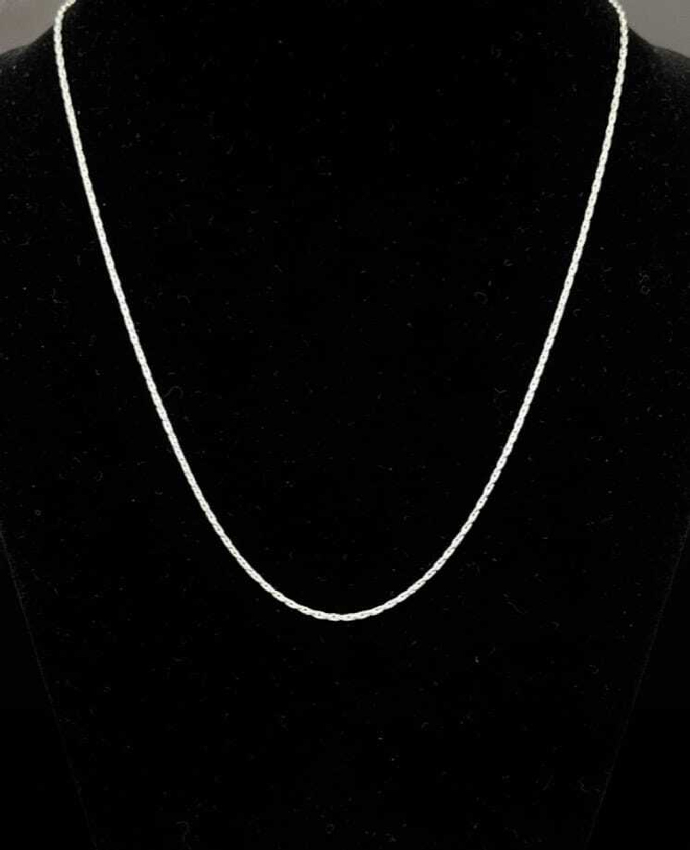 Classic Silver Chain Necklace Silver Plated Silver Chain