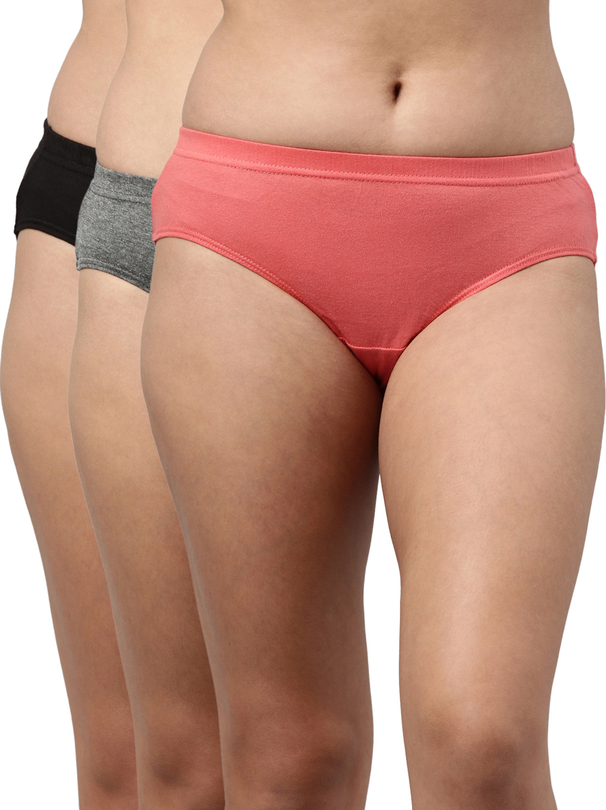 Pack of 3 Women Hipster Multicolor Panty