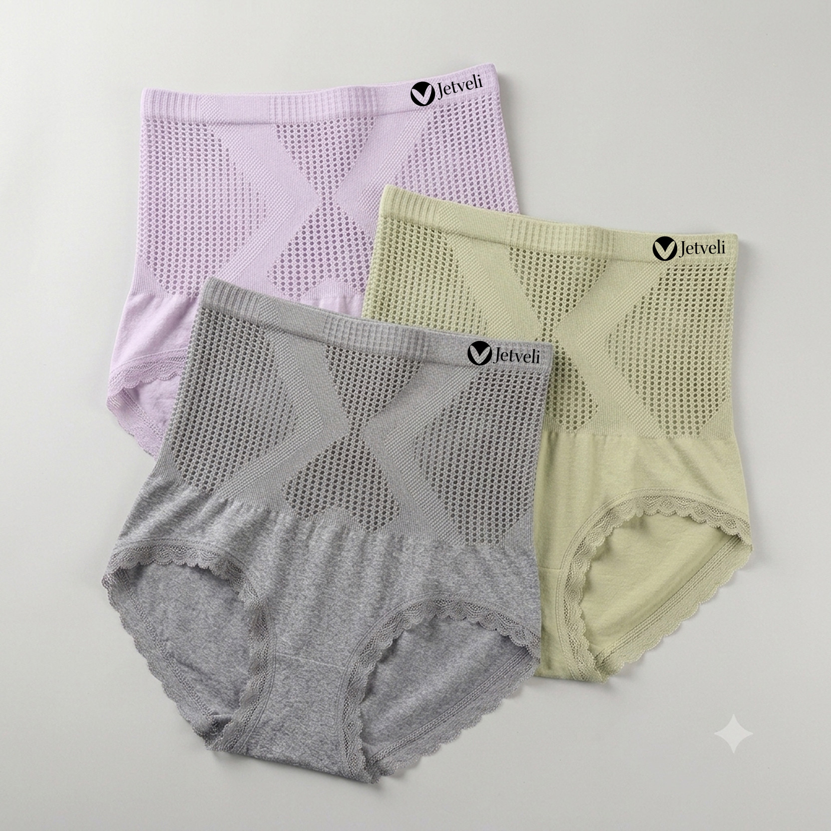 Pack of 3 Women Hipster Multicolor Panty