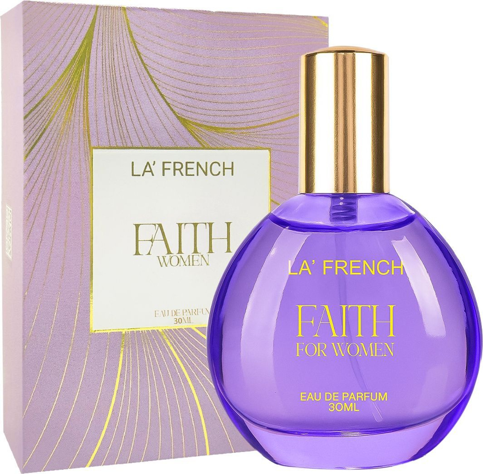 La French Faith Perfume | Floral, Fruity & Vanilla Scent | Long-Lasting Fragrance Eau de Parfum - 30 ml