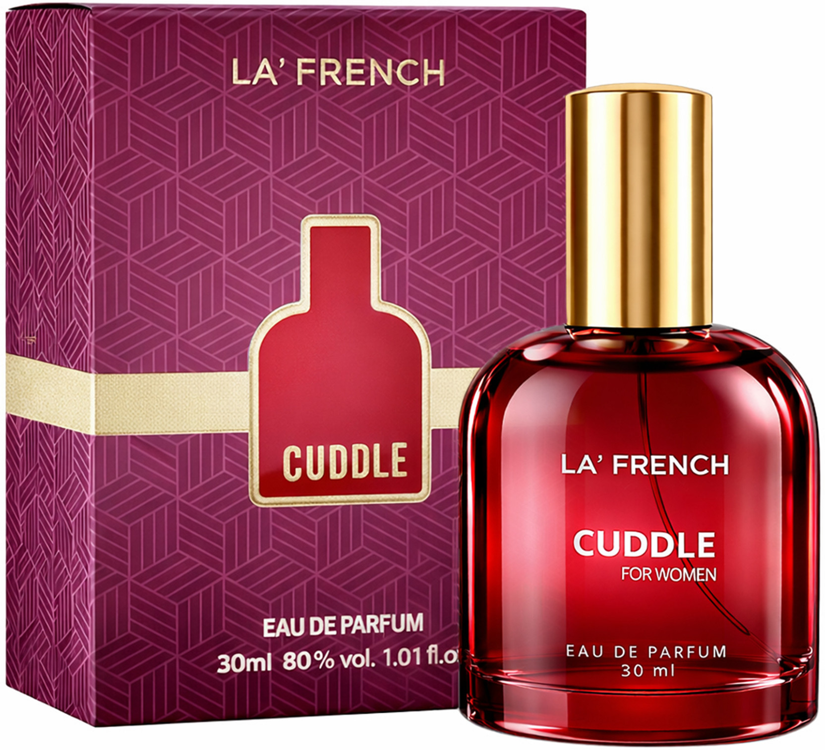 La French Cuddle Perfume For Women Premium Luxury Long Lasting Fragrance Scent Eau de Parfum  -  30 ml