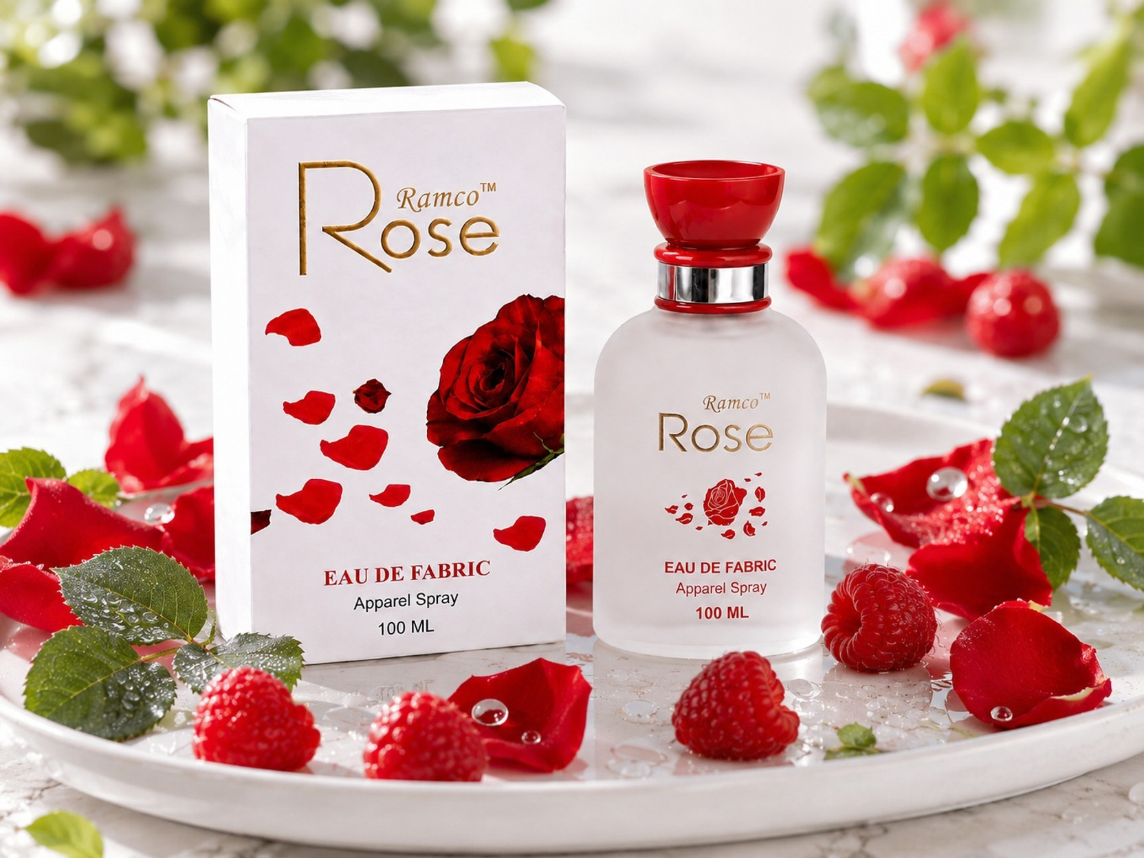 RAMCO Long Lasting Rose Perfume | Fresh Floral Scent Eau de Parfum - 100 ml