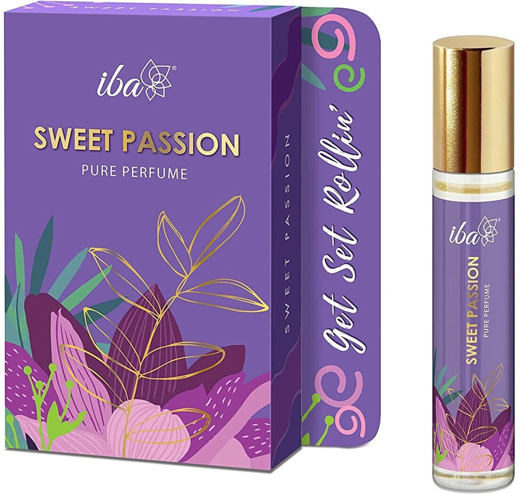 Iba Pure Perfume Sweet Passion Premium Long Lasting Fruity & Floral Fragrance Perfume - 10 ml
