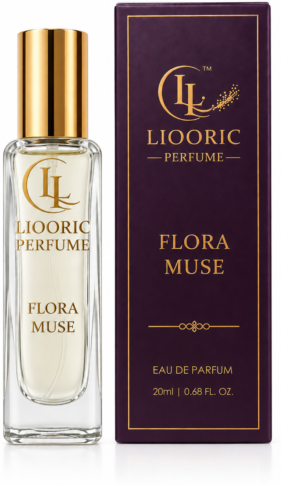 LIOORIC Flora Muse Eau De Parfume for Women– 20ml | Elegant Long-Lasting Fragrance Eau de Parfum  -  20 ml