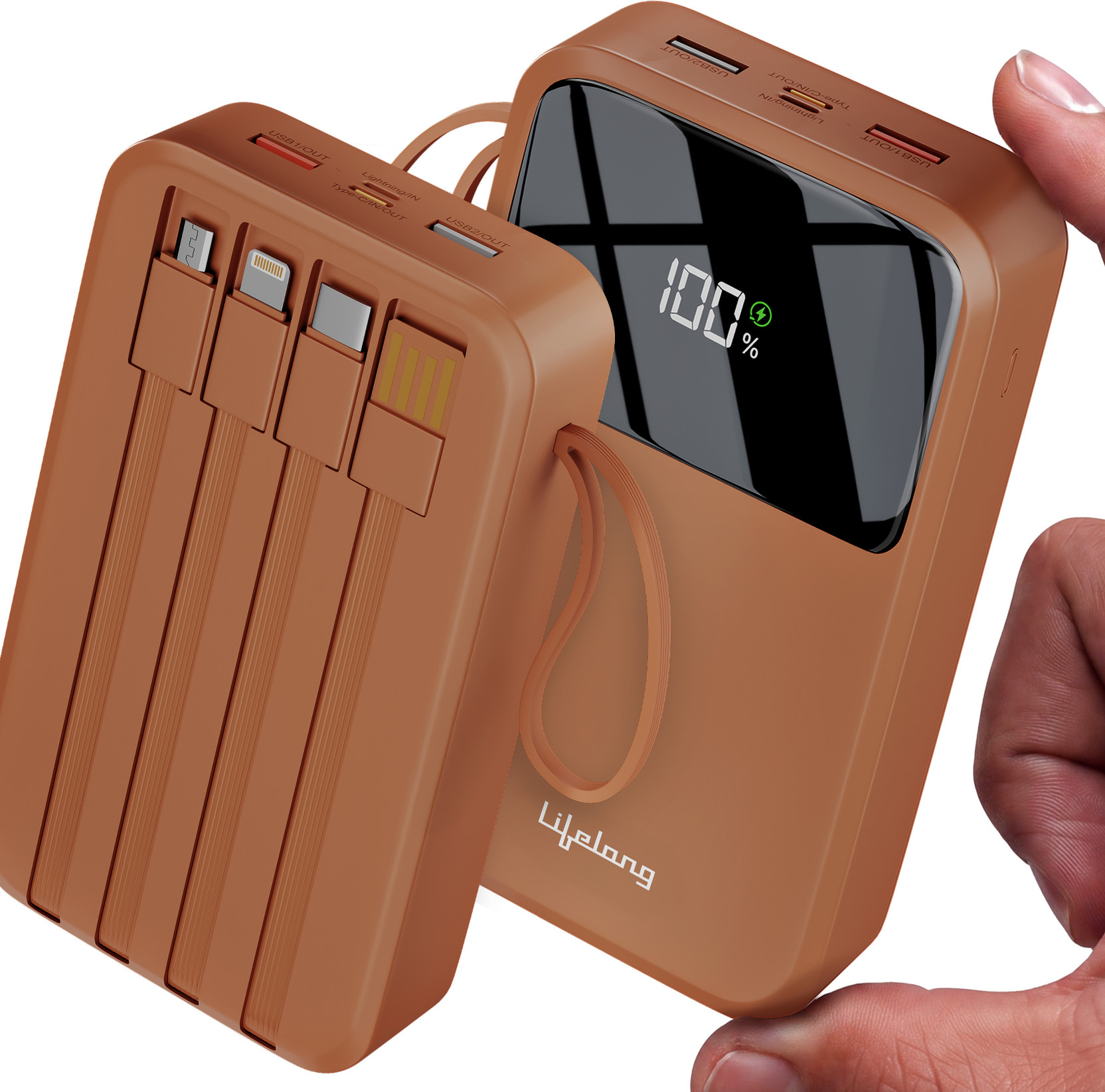 Lifelong 20000 mAh 22.5 W Slim Pocket Size Power Bank