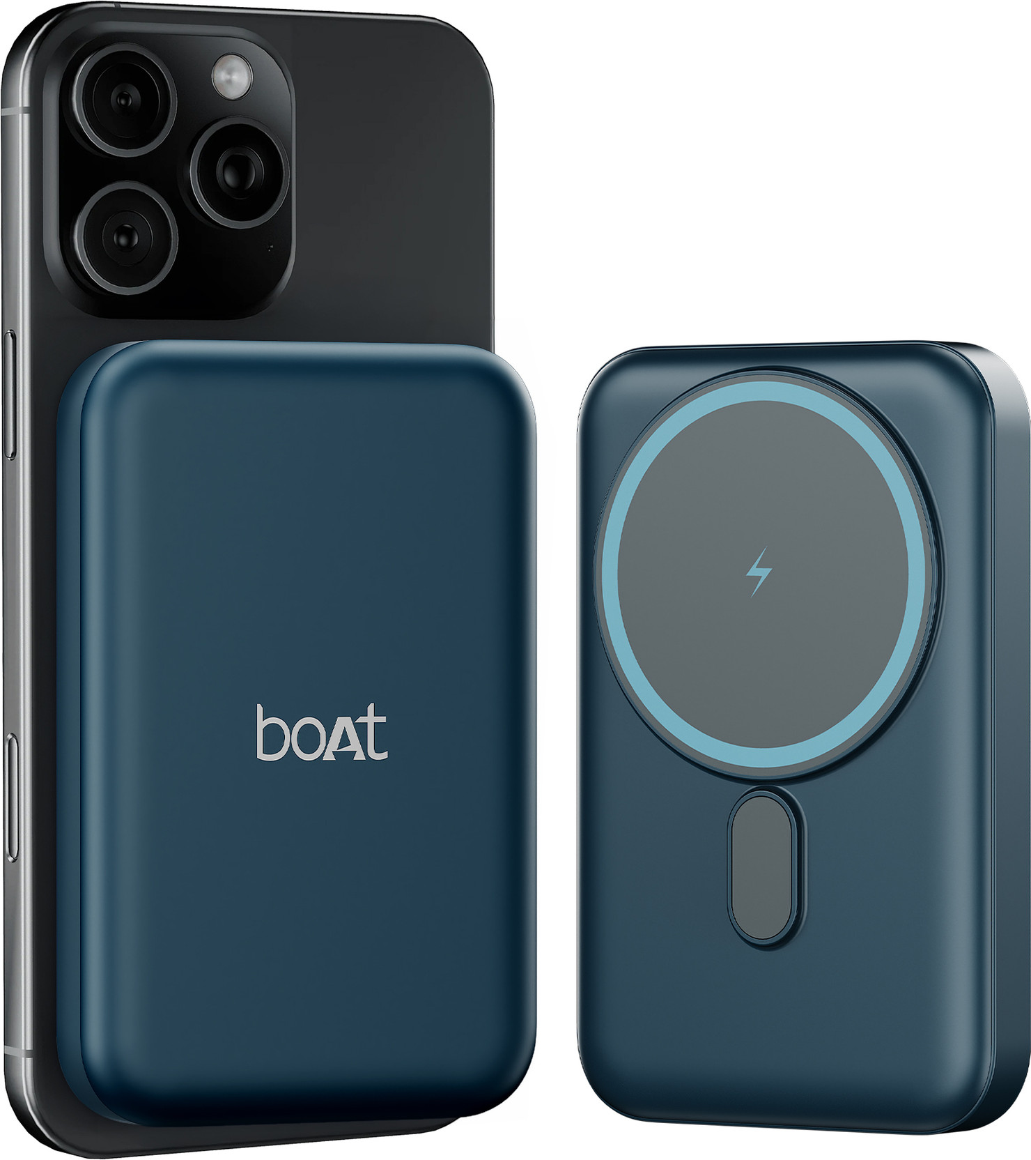 boAt 10000 mAh 22.5 W Wired & Wireless With MagSafe Power Bank (D...more
