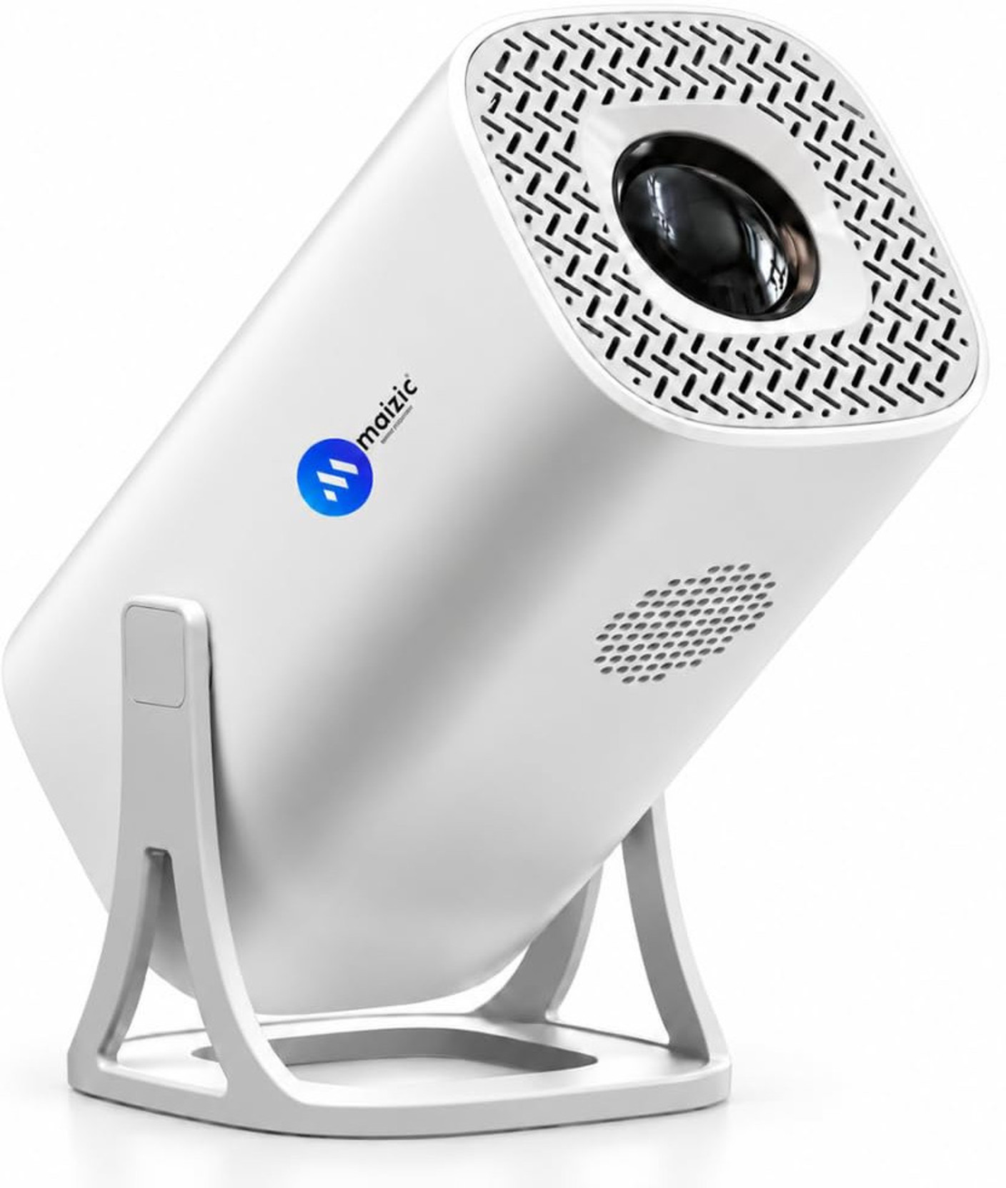 Maizic Smarthome Android 11.0 Smart Projector, 1080P & 4K Support, 2X Brighter, 2.4G & 5G Wifi (8400 lm / 1 Speaker / Wireless / Remote Controller) Portable Projector