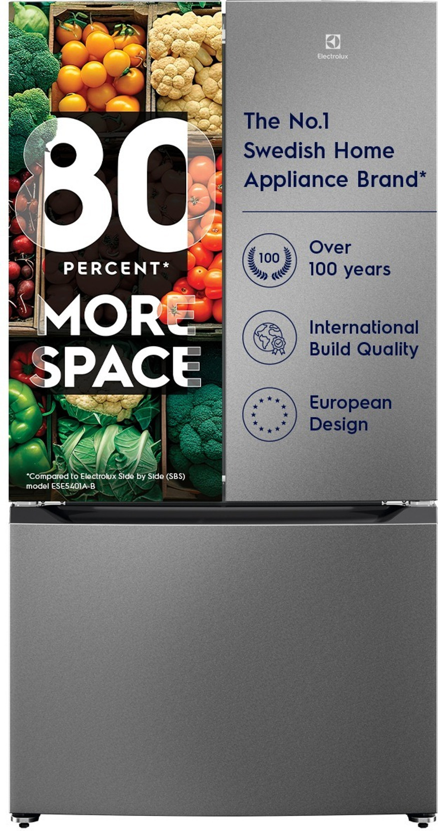 Electrolux 565 L Frost Free Multi-Door Refrigerator