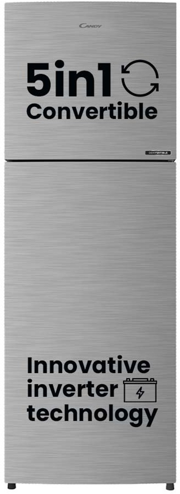 CANDY 240 L Frost Free Double Door 3 Star Refrigerator  with 5 in 1 Convertible model