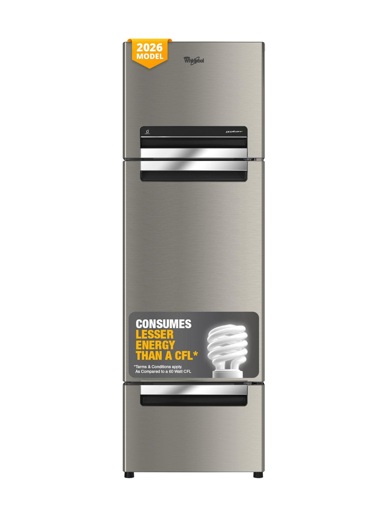 Whirlpool 235 L Frost Free Triple Door Refrigerator with Zeolite Technology, Microblock Technology