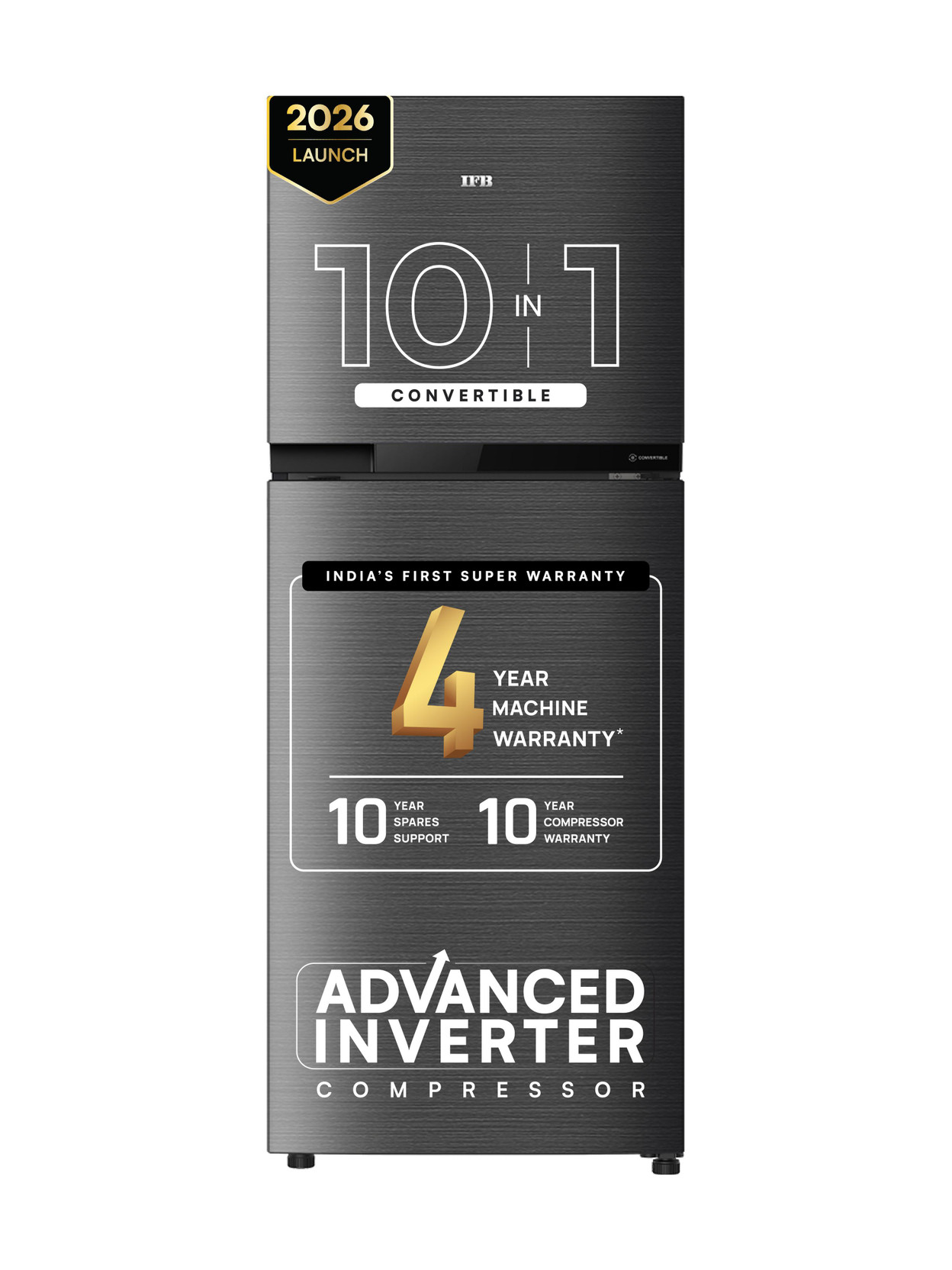 IFB 241 L Frost Free Double Door 1 Star Refrigerator