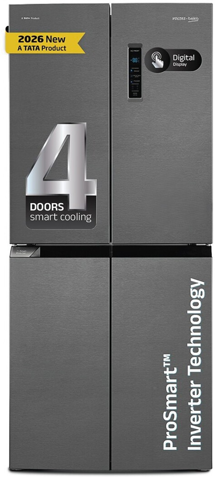 Voltas Beko 472 L Frost Free Side by Side Refrigerator