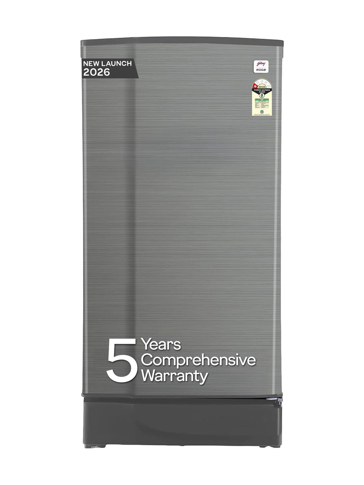 Godrej 180 L Direct Cool Single Door 1 Star Refrigerator  with 20L Jumbo Vegetable Tray Advanced Capil...