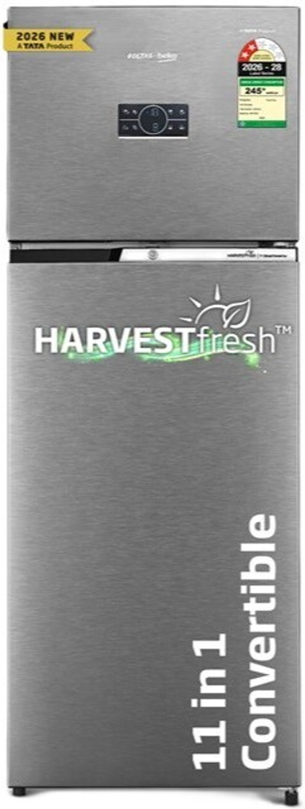 Voltas Beko 320 L Frost Free Double Door 2 Star Refrigerator