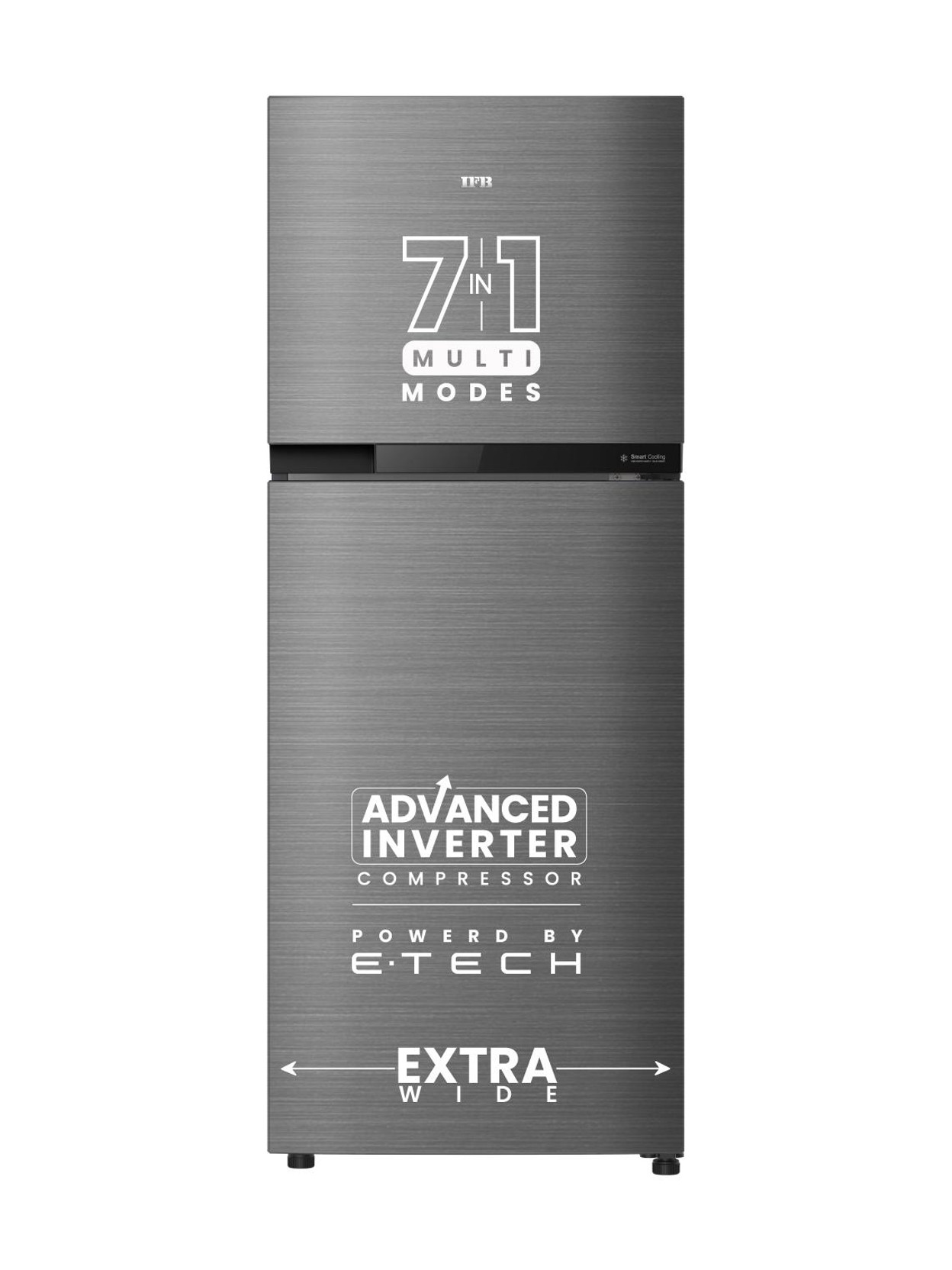 IFB 265 L Frost Free Double Door 2 Star Refrigerator  with 7 in 1 Multi Mode with Advanced Inverter Co...