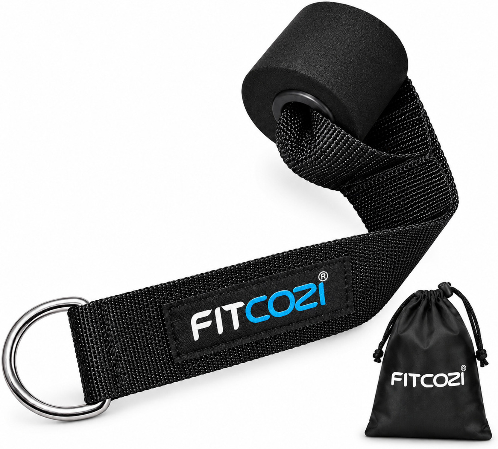 Fitcozi Heavy Duty Door Anchor for Resistance Bands,with D-Ring, Exercise Fitness Bands Resistance Tube