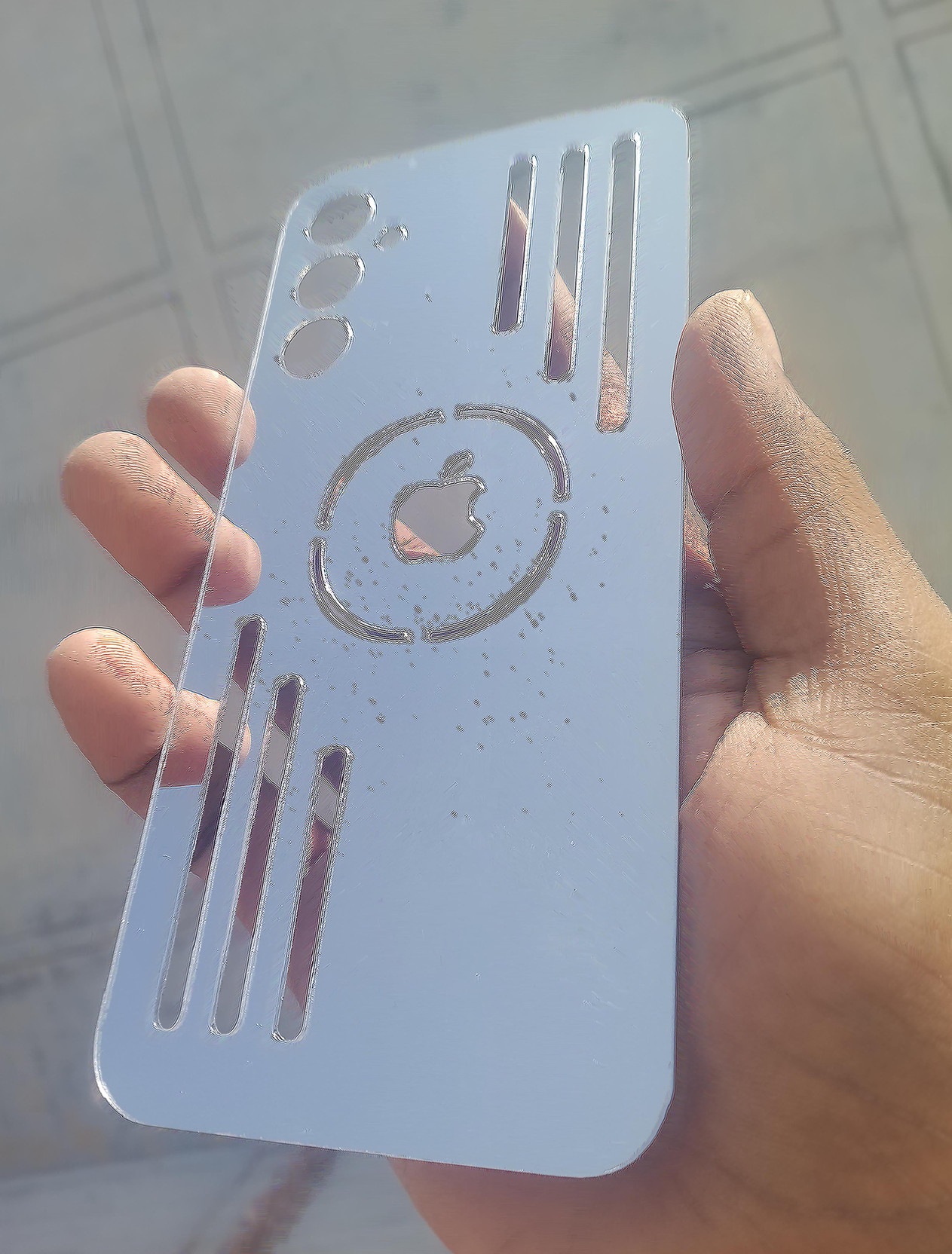 MOKPLZ Back Tempered Glass for NA