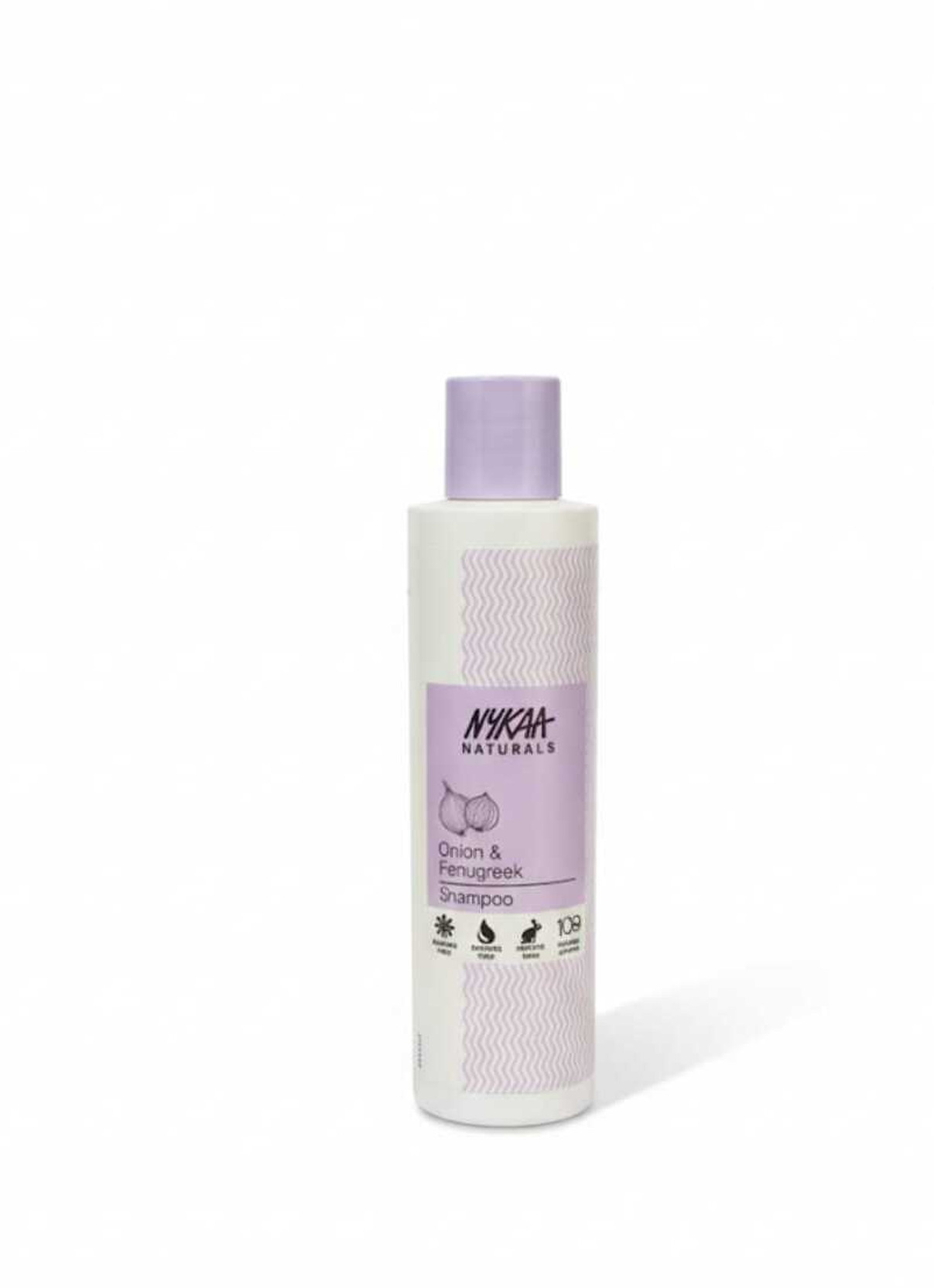 NYKAA Naturals Shampoo Onion and Fenugreek 200 ML