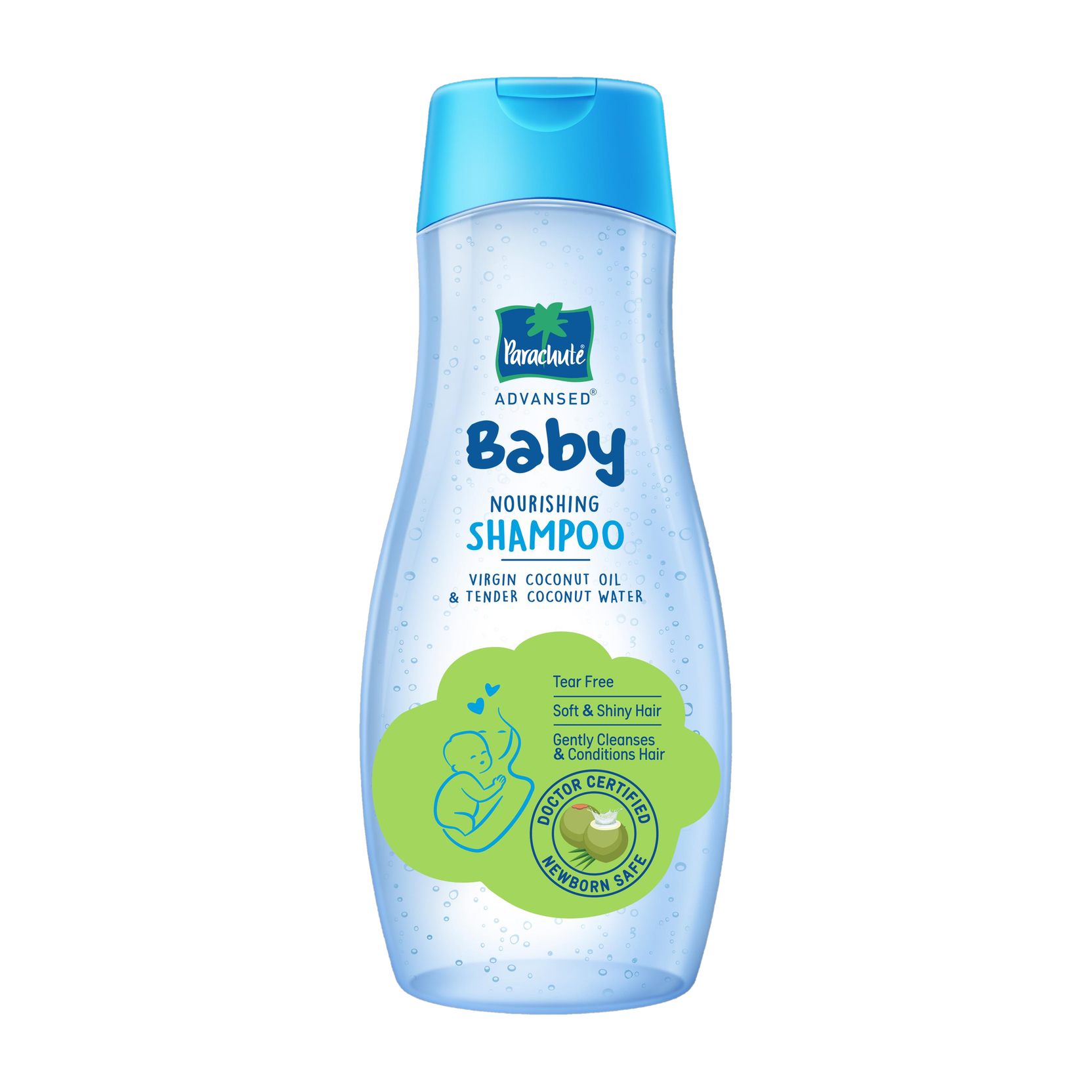 Parachute Advansed Baby Shampoo for Kids, Tear Free, Tender Coconut Water & Virgin Coconut Oil