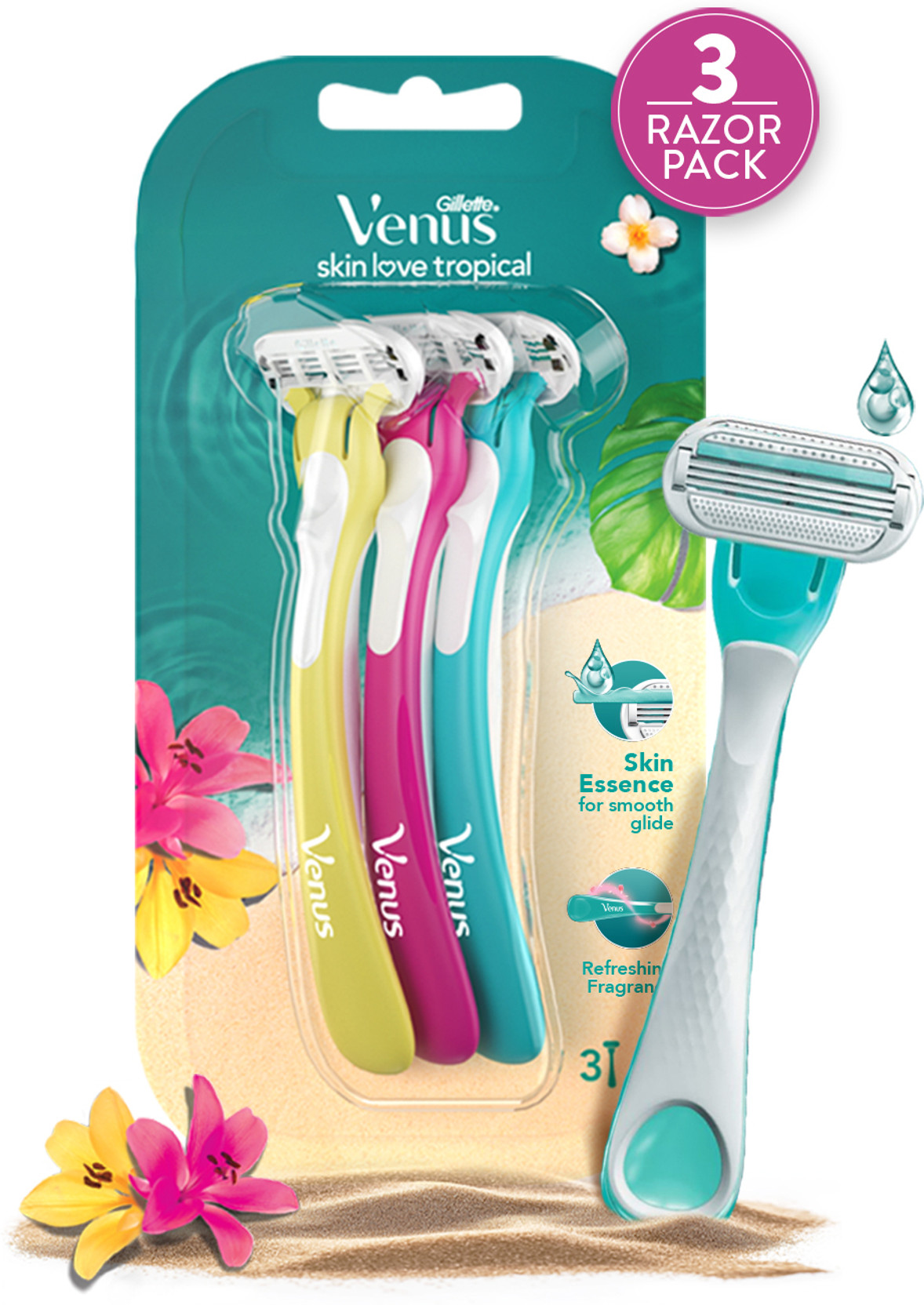 Gillette Venus Skin Love with Skin | Womens Razor for Hair Remova...more