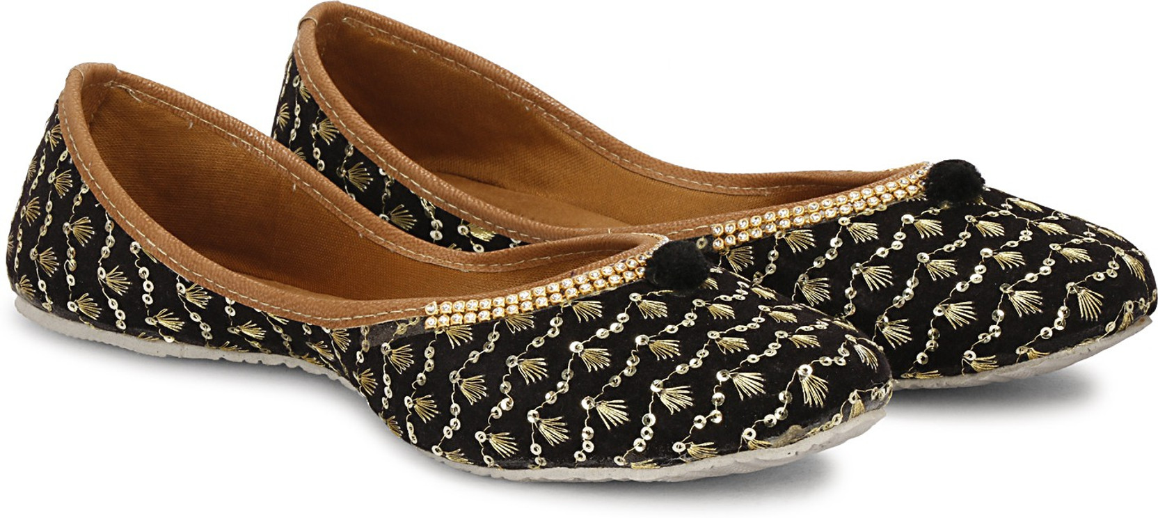 Stlylish Ethnic Jutti Jutis For Women