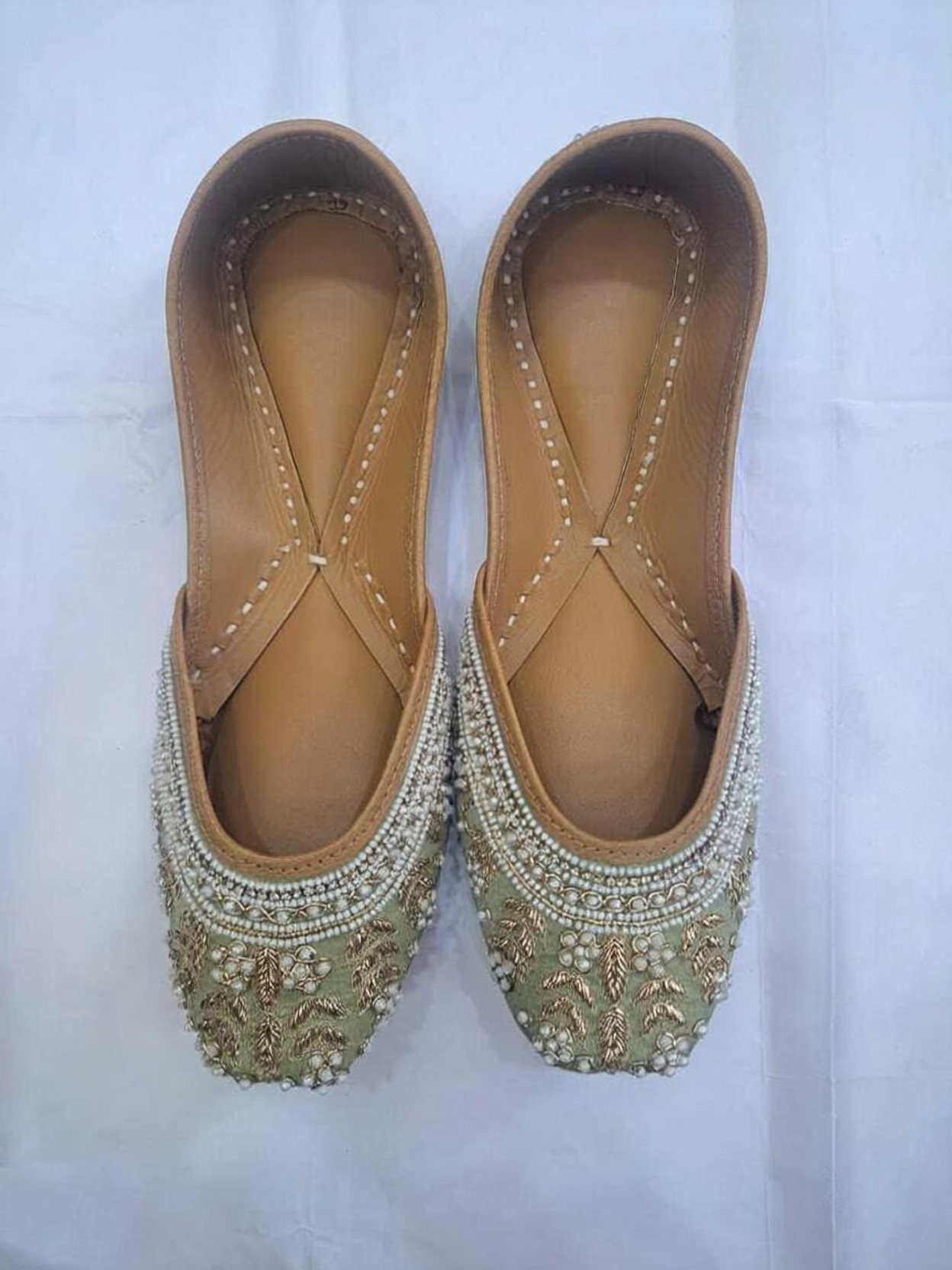 Ethnic Slip-On Mojari | Traditional Festive Footwear for Girls & Women Casuals For Women