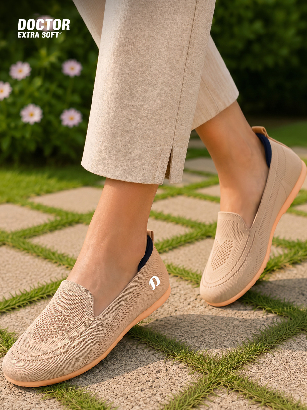 Fashionable Memory Foam Casuals, Stylish, Walking, and Sports Slip On Sneakers For Women