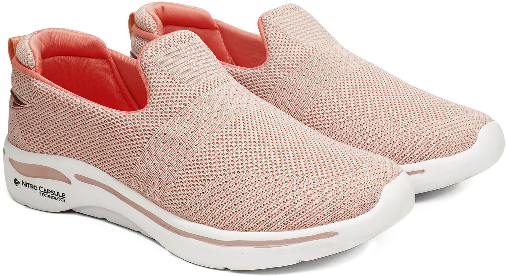 Firefly-118 Women's Anti-Skid Lightweight Slip-On Memory Foam Walking Shoes Slip On Sneakers For Women