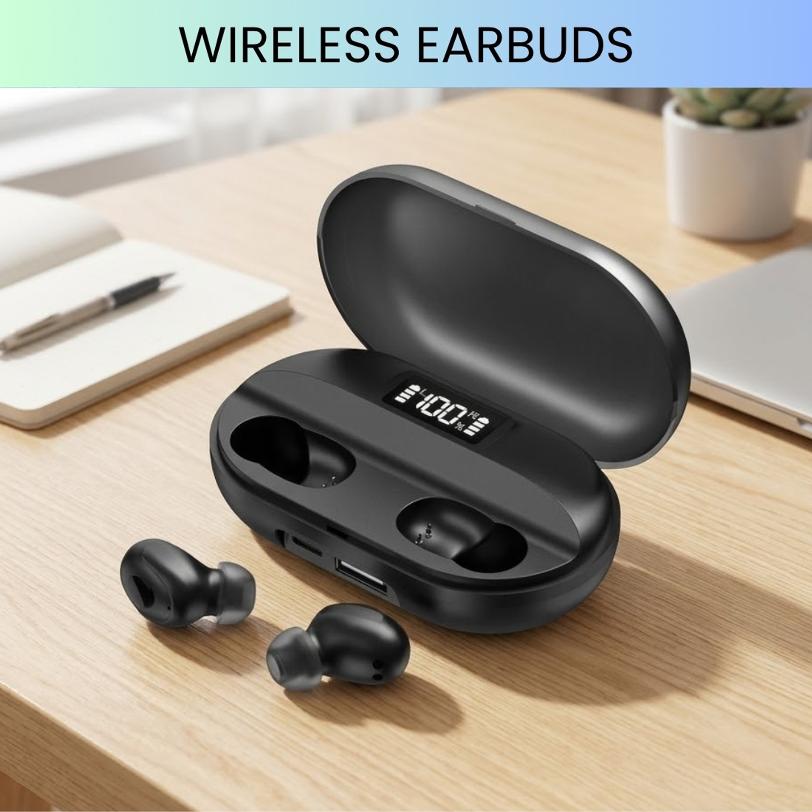 GUGGU Bluetooth Earbuds with Crystal Clear Audio and Comfortable Fit BC253 Bluetooth