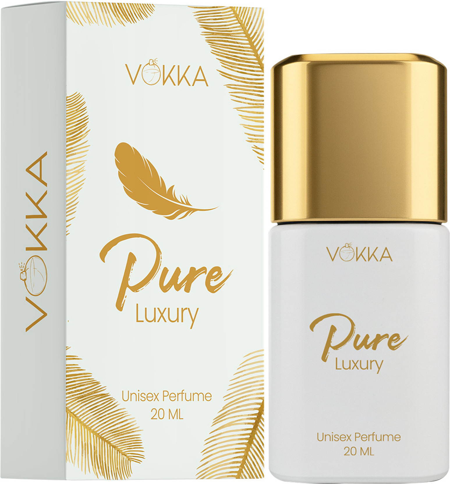 VOKKA Pure Perfume 20ml | Fresh Fruity & Vanilla Notes | Luxury Long Lasting Unisex Eau de Parfum - 20 ml