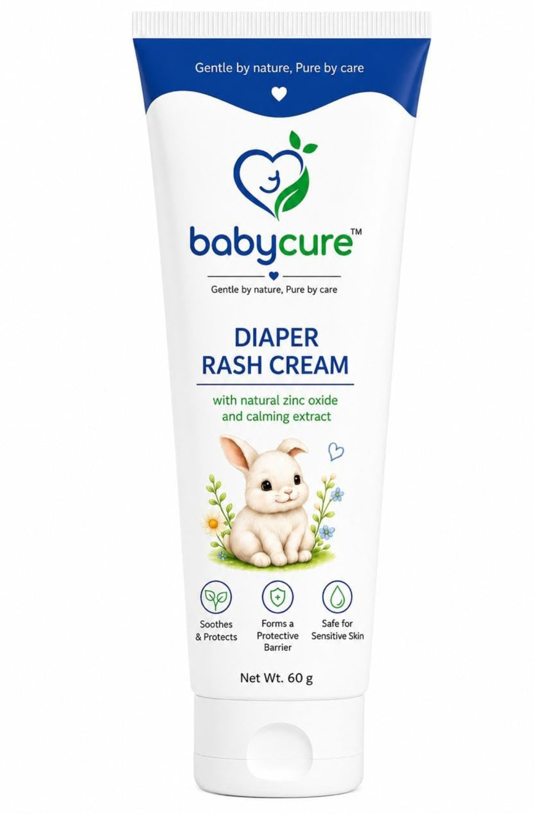 Baby Cure Baby Cure Diaper Rash Cream 60 G