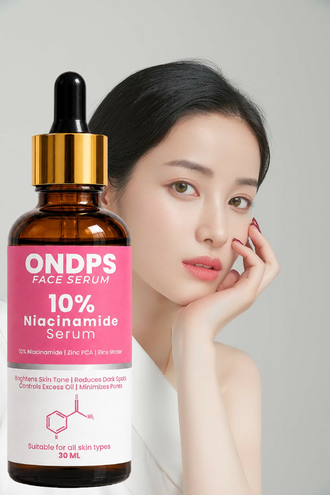 ONDPS Niacinamide Serum, Skin Correct Face Serum for Acne XC3