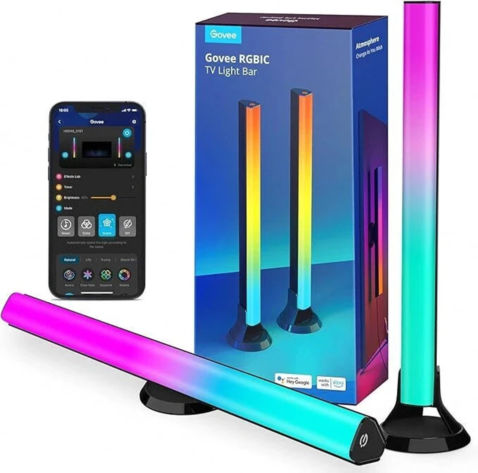 Govee RGBIC TV Light Bars for 45-70 inch TVs