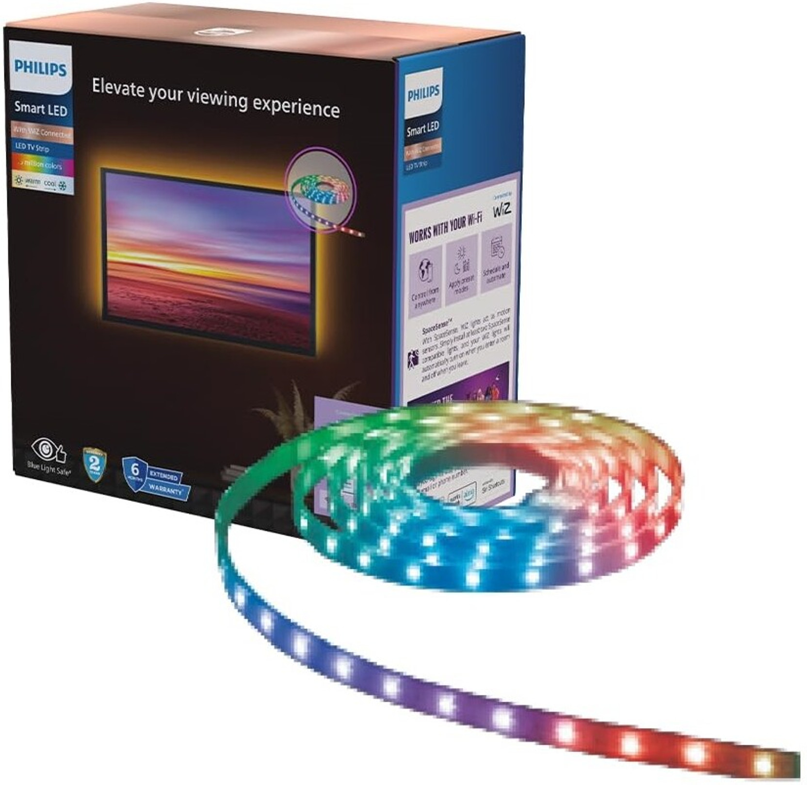 PHILIPS Smart Wi-Fi LED TV Strip, 43" Light Strip