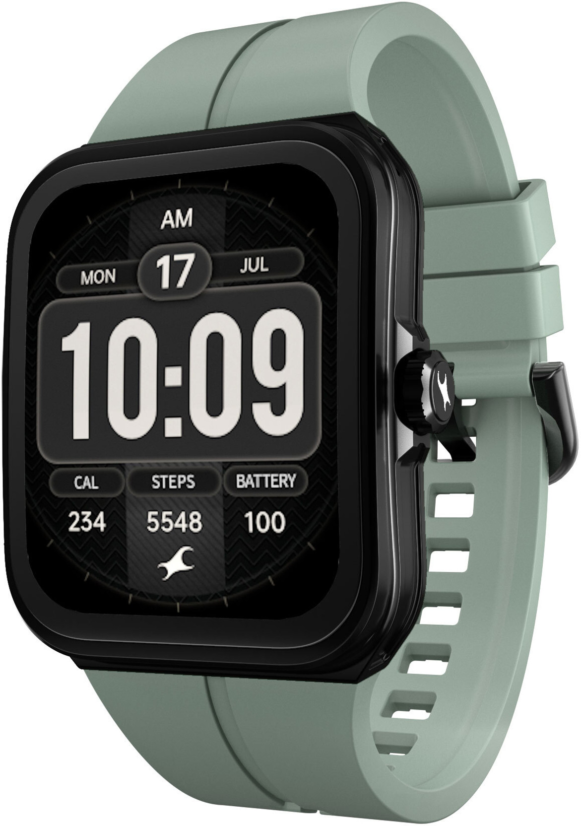 Fastrack VOX Neo, 1.91inchCurved TFT Display, Offline Voice Commands, BT Calling Smartwatch