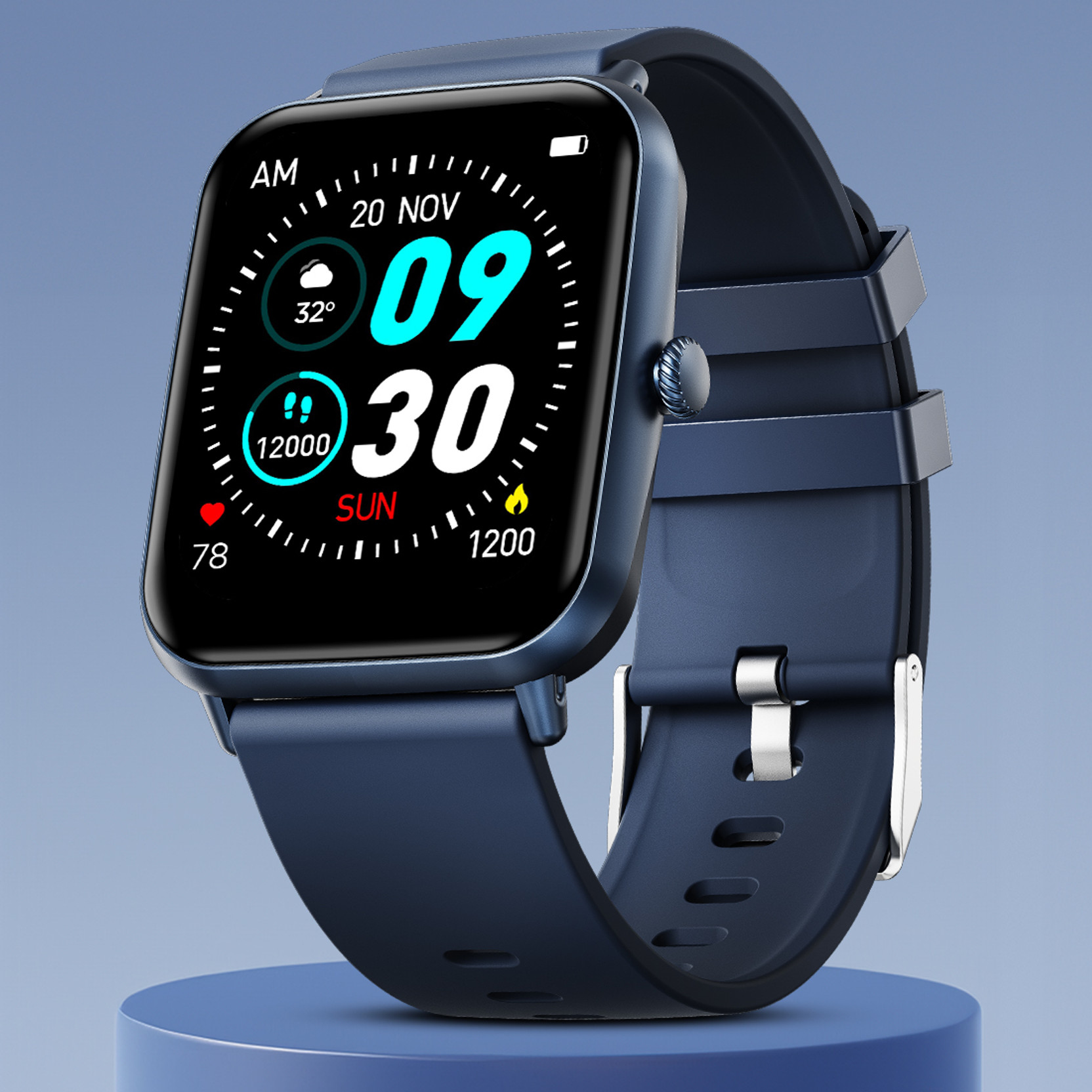 Fire-Boltt Ninja Calling Pro Plus 46.5mm (1.83) Display Bluetooth Calling, AI Voice Smartwatch