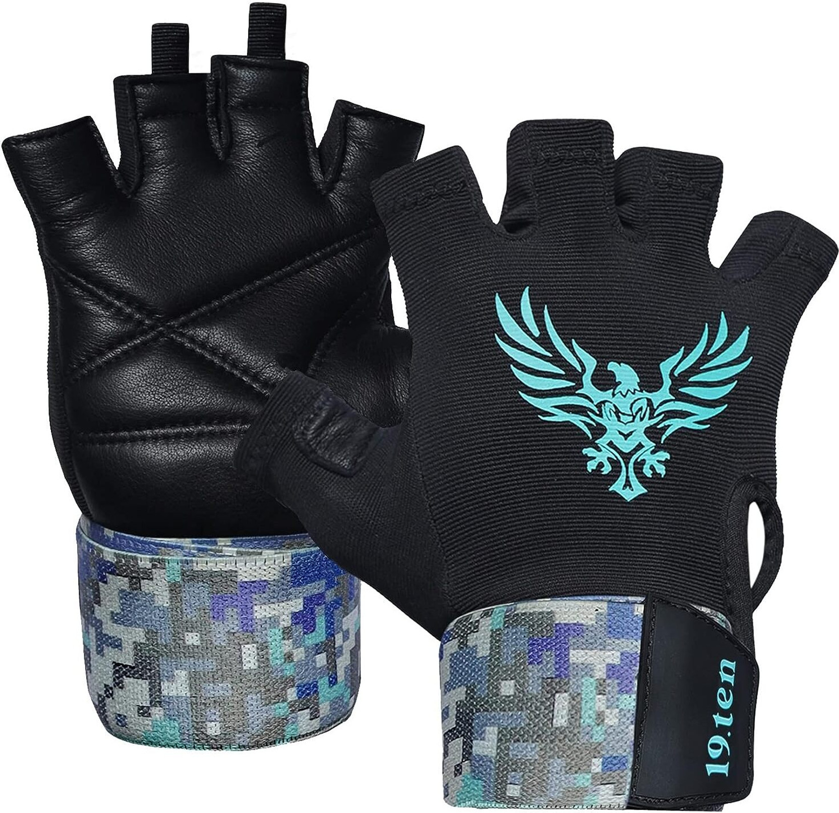 19.ten Gym Gloves For Men & Women - Weightlifting Gloves For Extra Palm Thickness Gym & Fitness Gloves