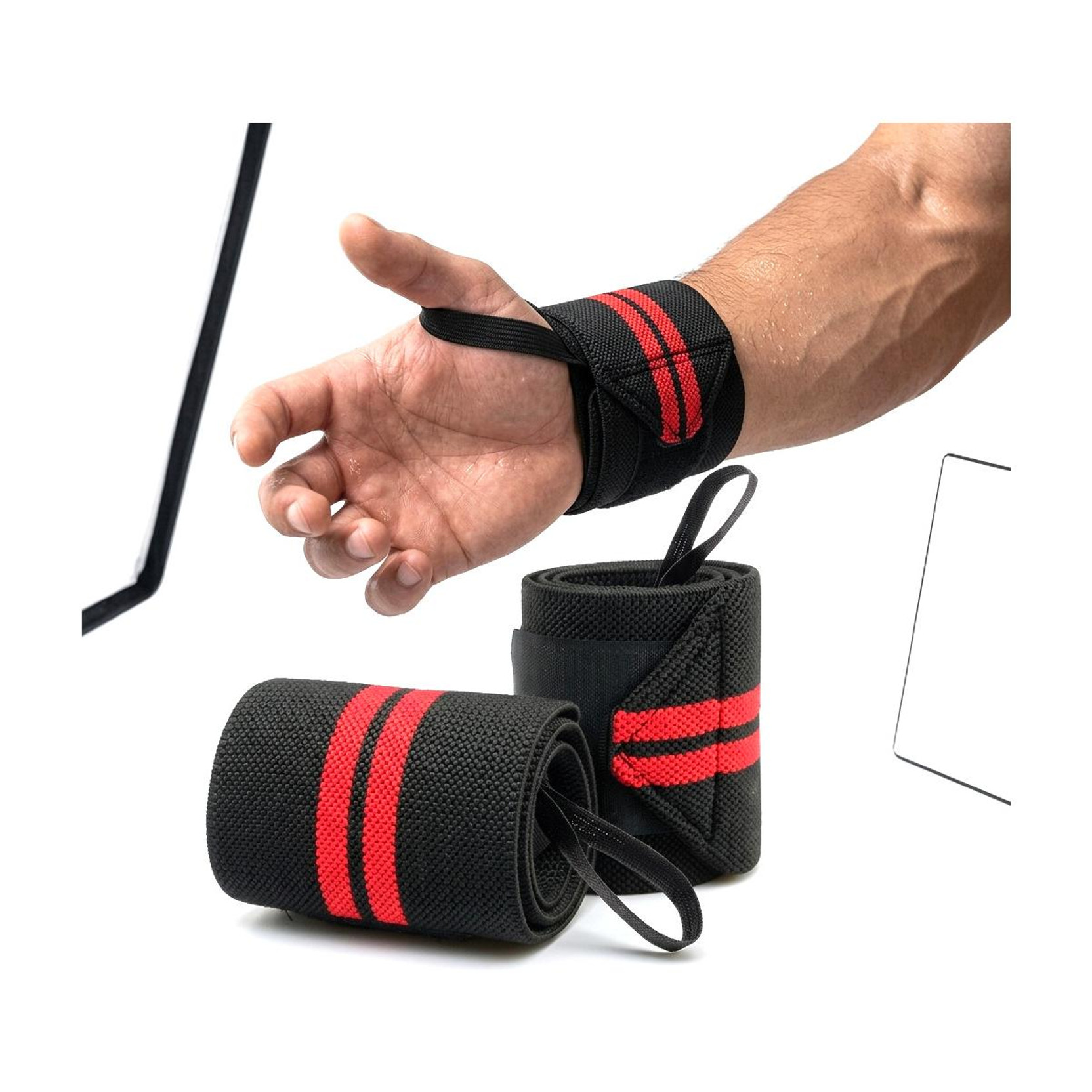 BQH Weight Lifting Wrist Support Glaves Gym & Fitness Gloves