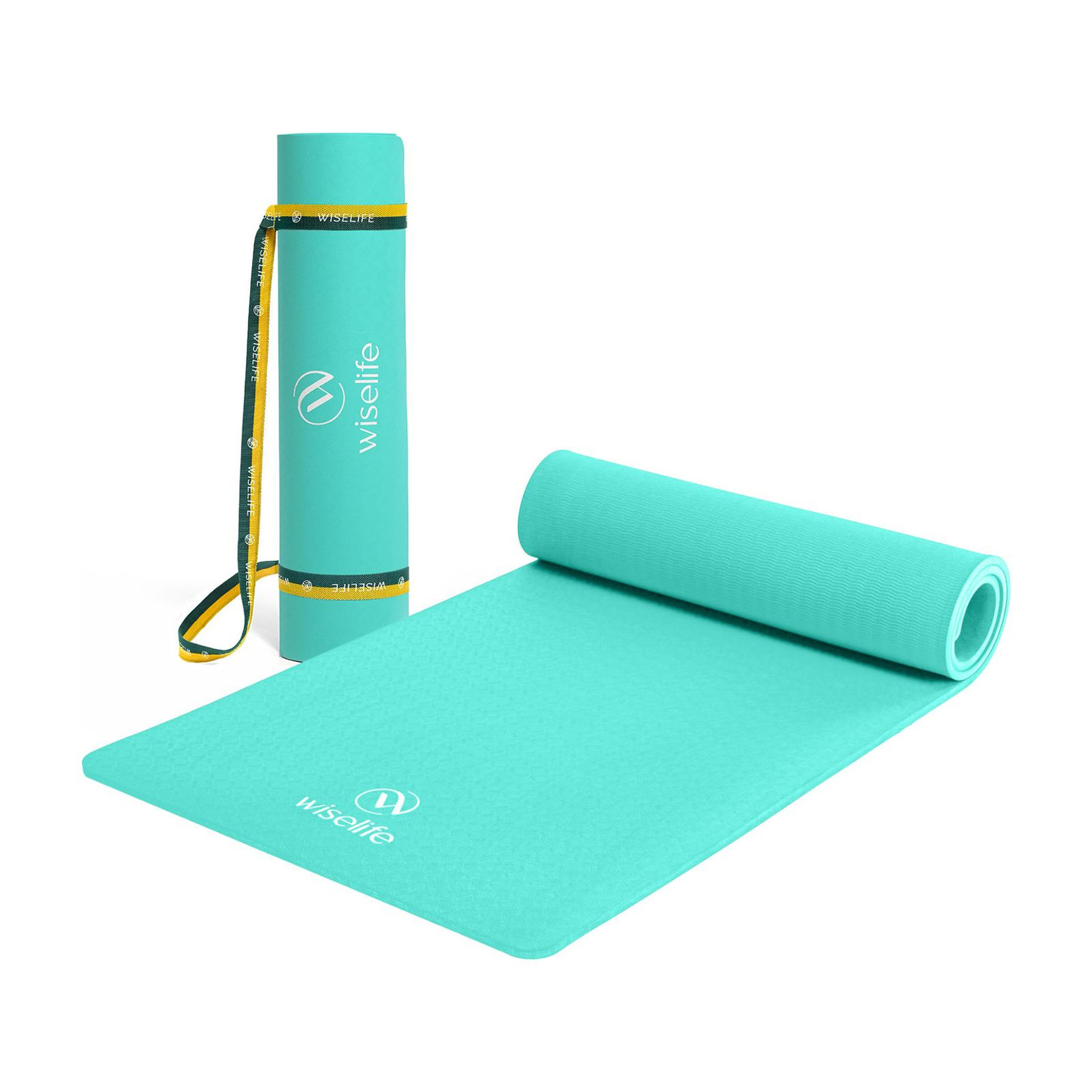 Wiselife Classic Turquoise TPE 6 mm Yoga Mat