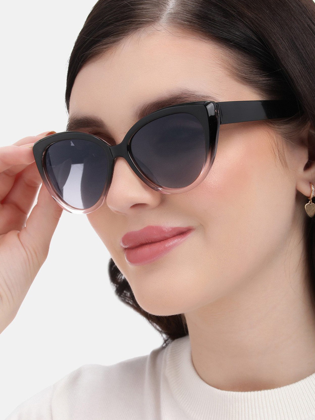 Polarized Cat-eye Sunglasses (55)