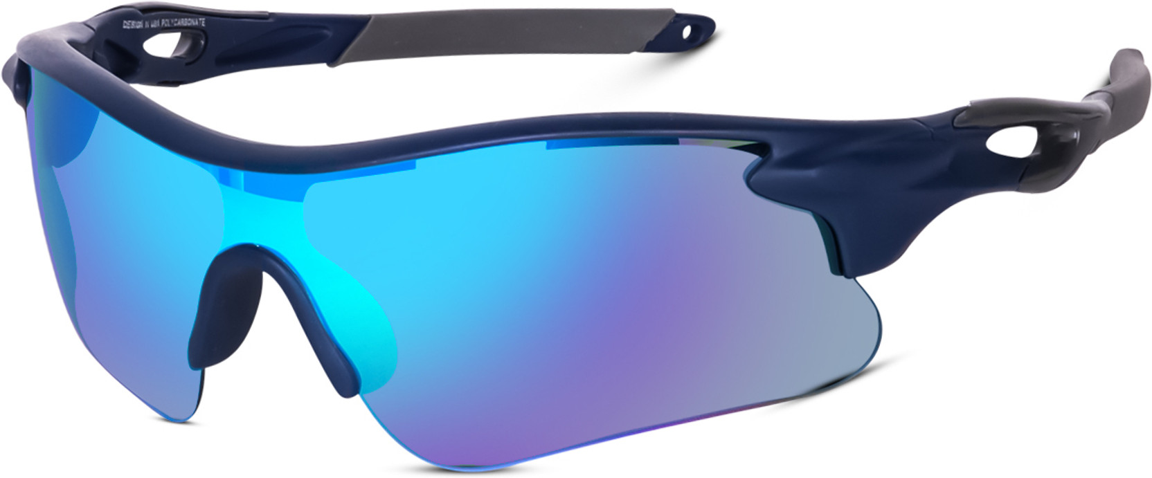 Mirrored, Gradient, Night Vision, Polarized, Riding Glasses, Others Sports Sunglasses (Free Size)