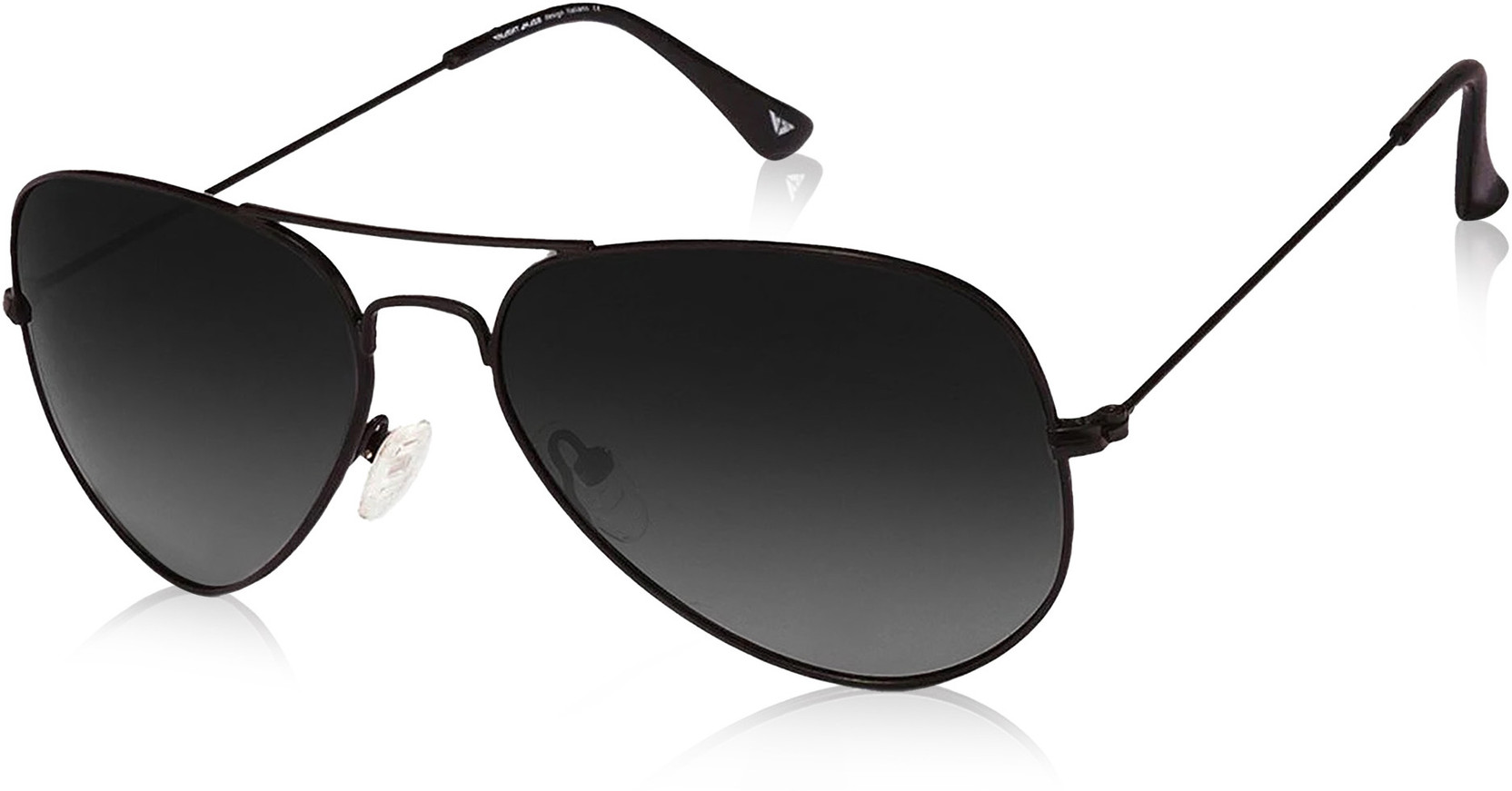by Lenskart Polarized, UV Protection, Gradient Aviator Sunglasses (57)