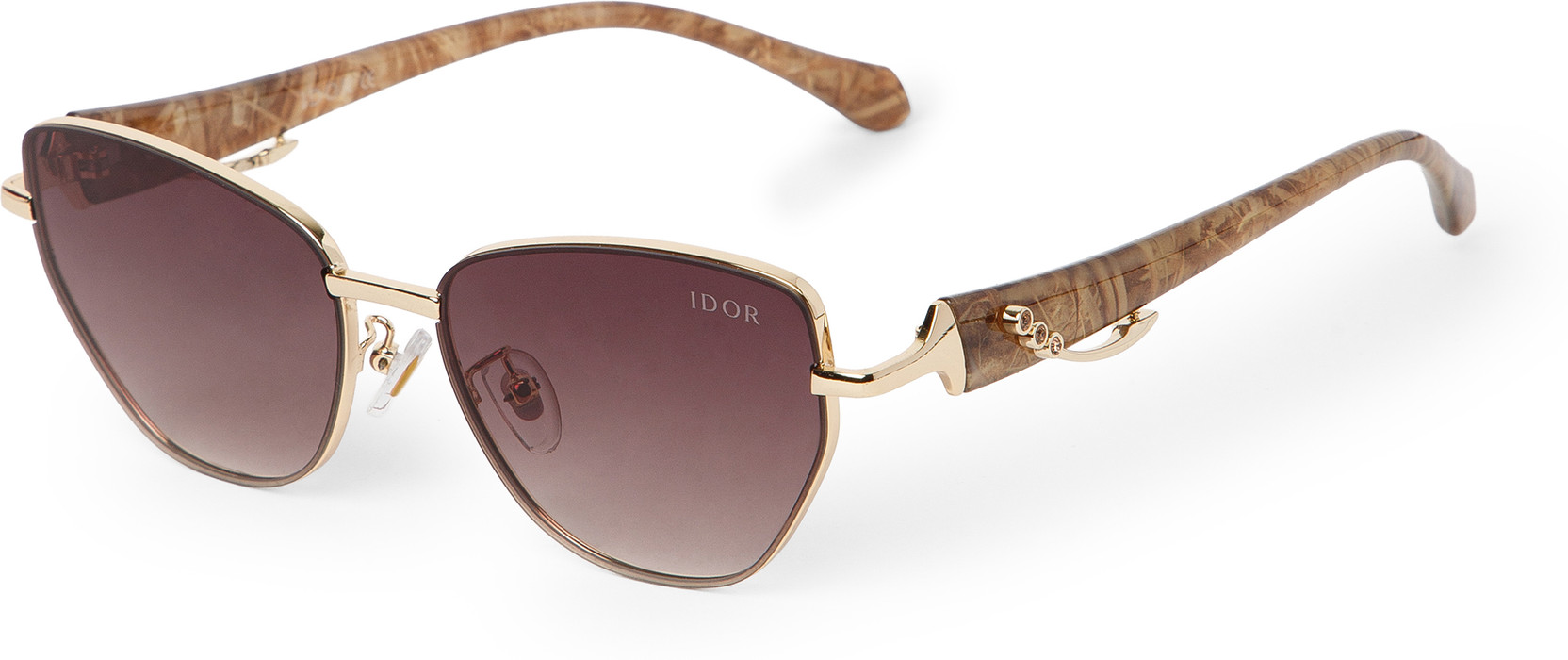 Polarized, UV Protection Cat-eye, Butterfly Sunglasses (Free Size)