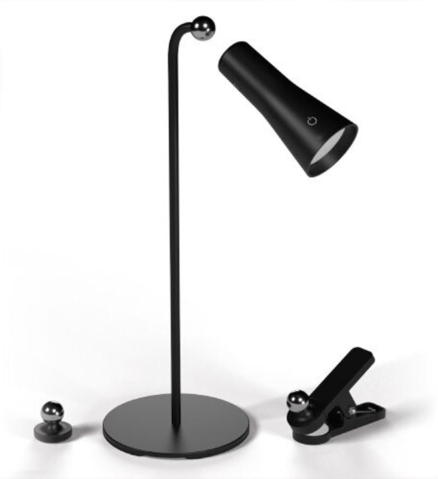 GROB Magnolite 4 in 1 Multi-utility Portable Wireless rechargeable Table Lamp