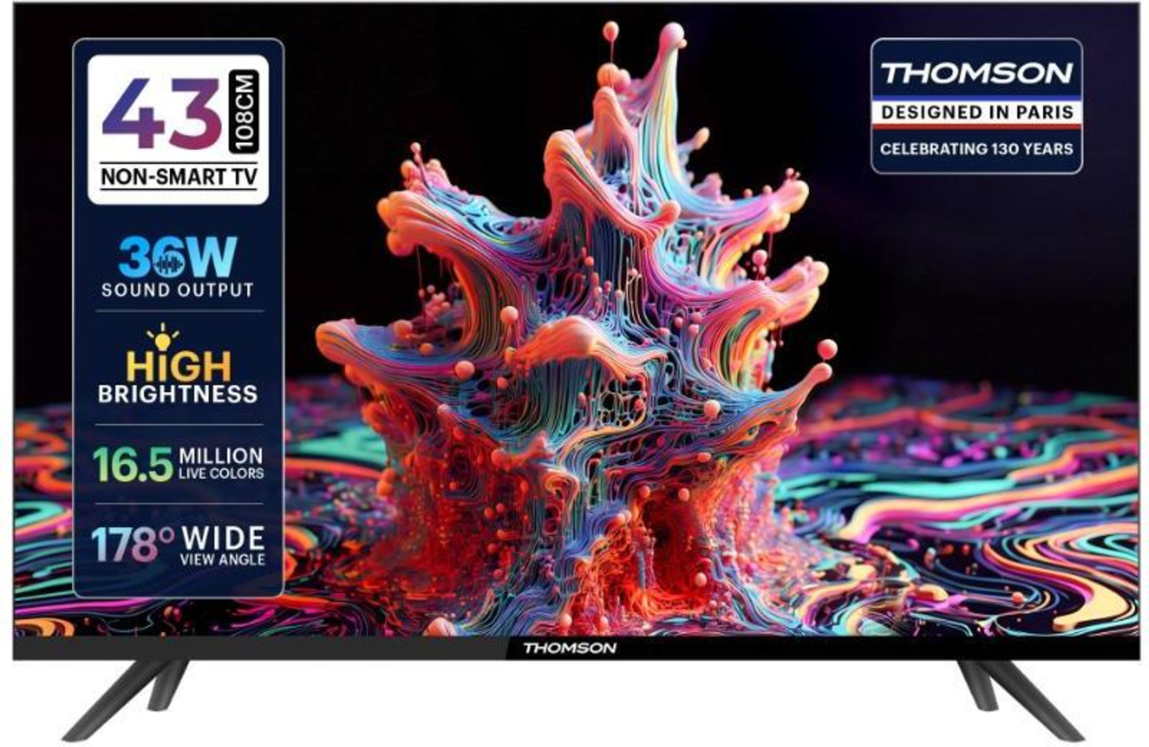 Thomson R9 Pro 108 cm (43 inch) QLED HD Ready TV 2026 Edition