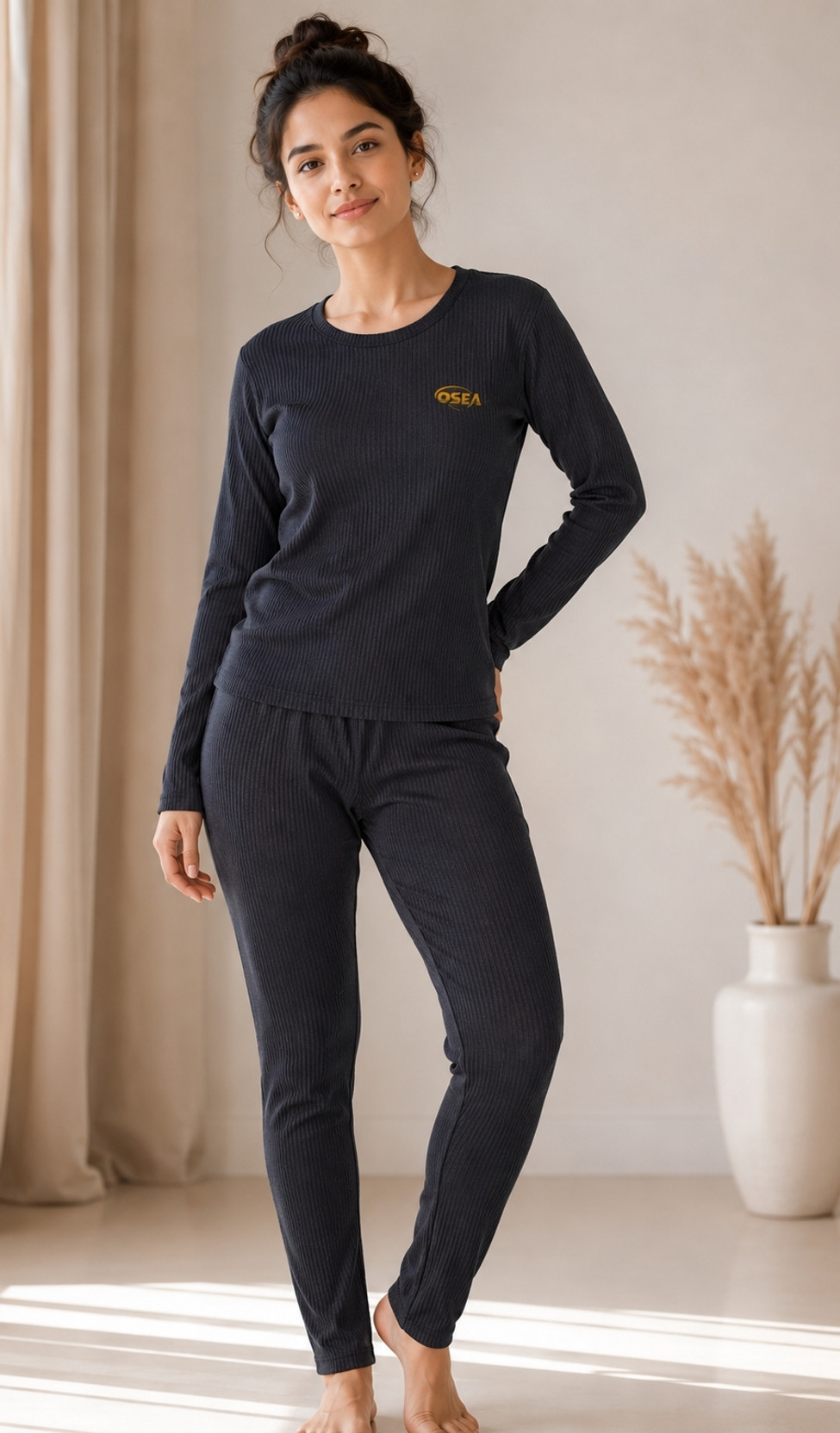 OSEA WOMEN THERMAL SET Women Top - Pyjama Set Thermal