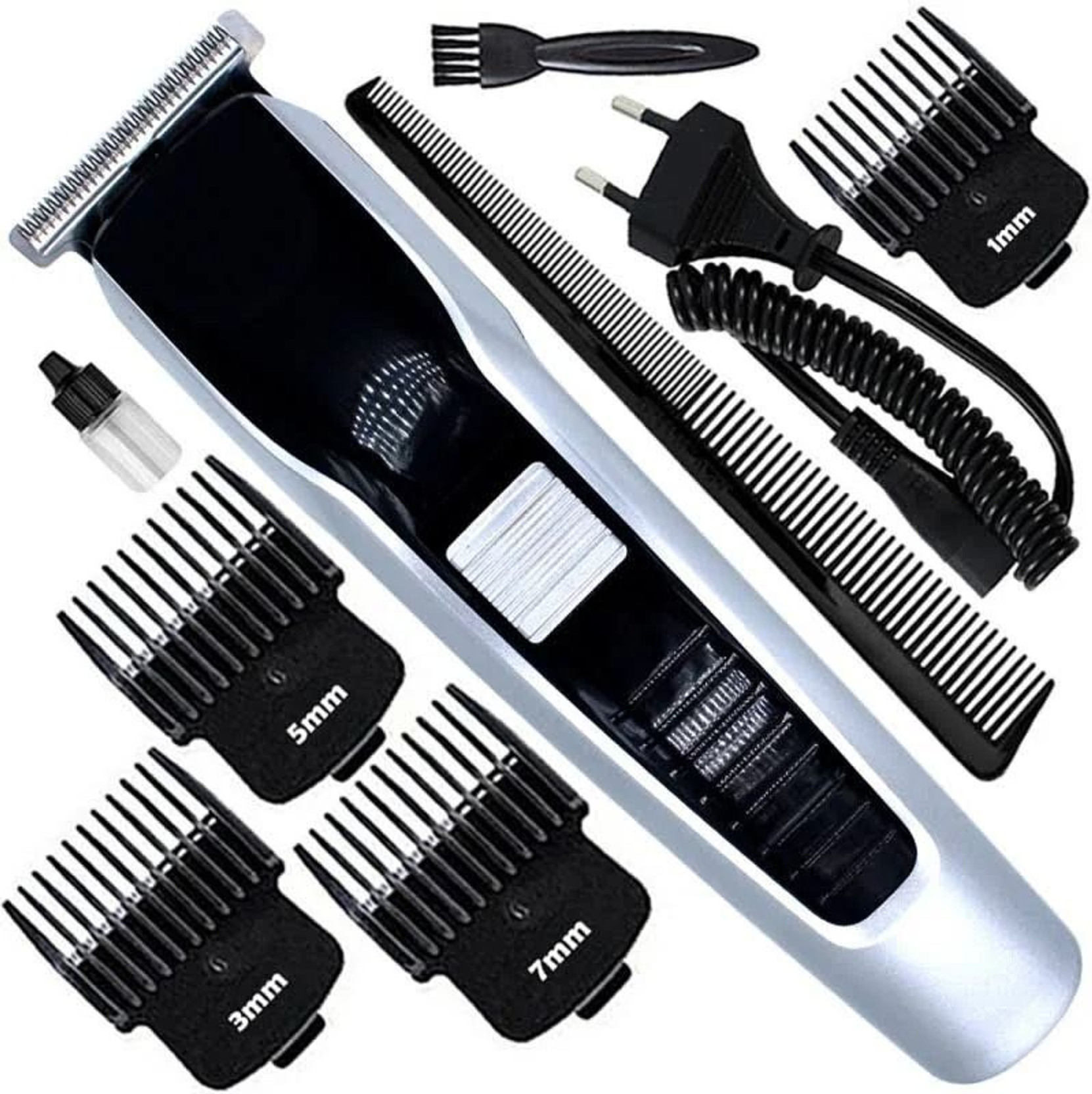 KEDARI Beard_&_Hair 538 Trimmer_Rechargeable Professional Hair Trimmer Fully Waterproof Fully Waterproof Trimmer 60 min  Runtime 4 Length Settings