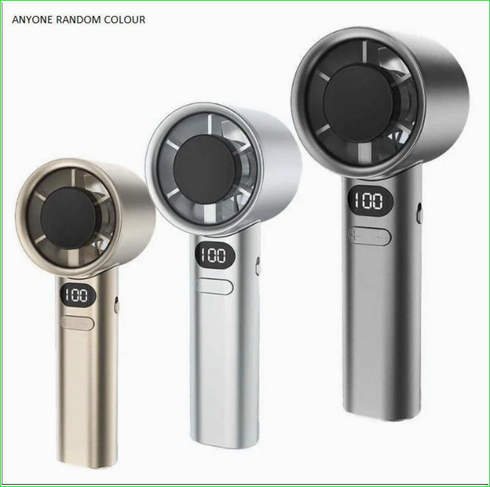 PlayHot Portable Handheld Turbo Fan, Travel Essentials