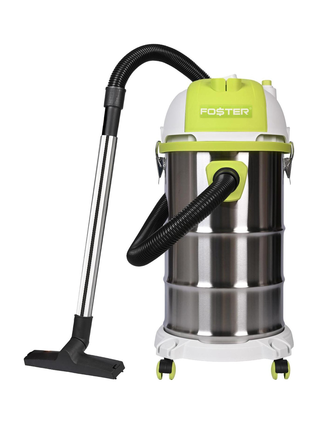 FOSTER WD-20 Wet & Dry Vacuum Cleaner | 21.5kPa, 20 Ltrs | 1600W | Wet & Dry Vacuum Cleaner with 2 in ...